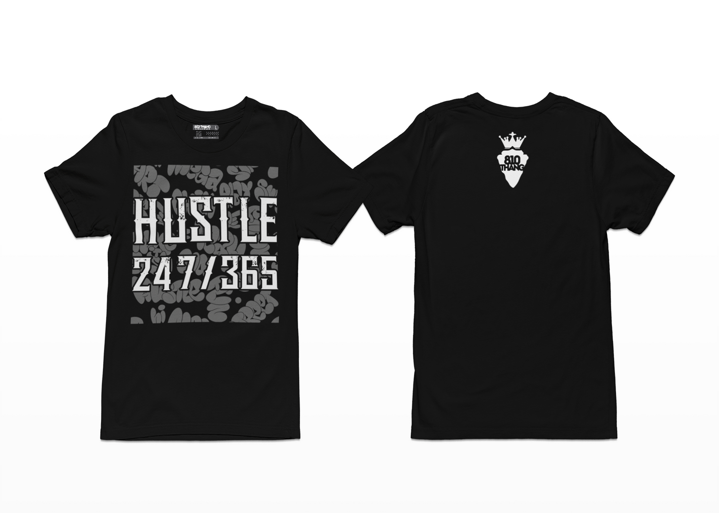 Hustle 24/7 365 Tee