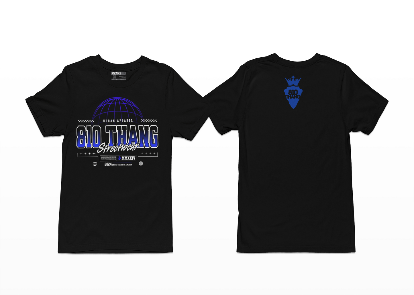 Blue Print 810 THANG Streetwear Tee