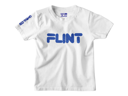 Kids Short Sleeve Blue print Flint Tee